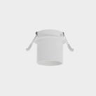 Zoom Recessed 3764/5 Textured White, LED GU10 8 W, Class II