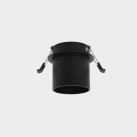 Zoom Recessed 3764/5 Textured Black, LED GU10 8 W, Class II