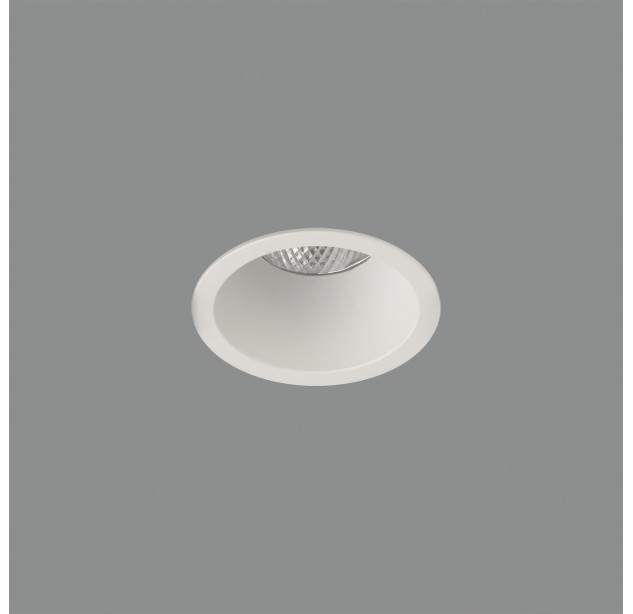 Kidal Įleidžiamas %D883mm Tekstūruotas baltas, LED COB 7W 4000K 905lm, CRI90 CL.II IP44/IP20, Dim. Triac, MULTI-PACK, ON-DEMAND **