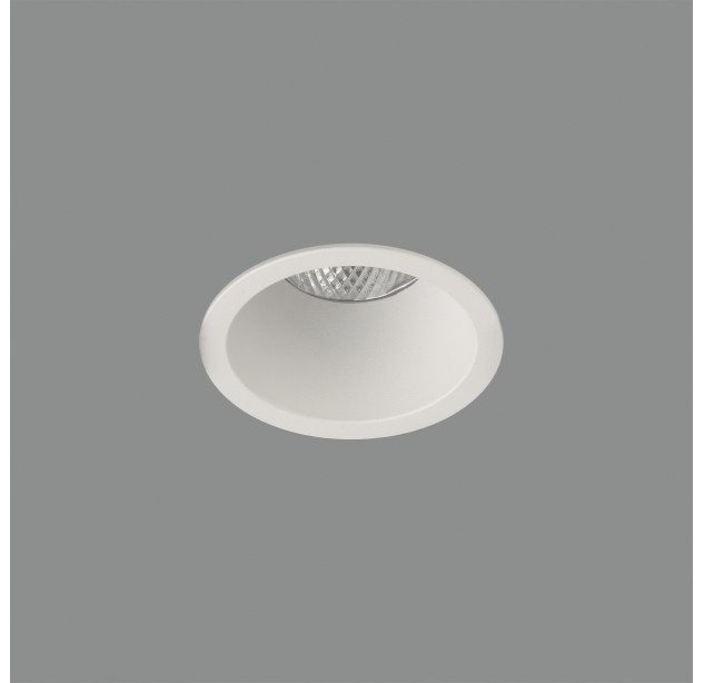 Kidal įleidžiamas %D8100mm tekstūruotas baltas, LED COB 12,5 W 4000 K 1435 lm, CRI90 CL.II IP44/IP20, dim. DALI/Push, MULTI-PACK, ON-DEMAND **