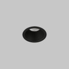 Kidal įleidžiamas %D860 mm tekstūruotas juodas, LED COB 5 W 4000 K 650 lm, CRI90 CL.II IP44/IP20, dim. Triac, MULTI-PACK, ON-DEMAND **