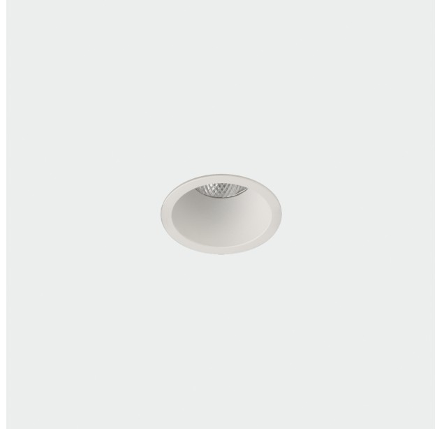Kidal Įleidžiamas %D849 mm Tekstūruotas baltas, LED COB 4,5 W 3000 K 545 lm, CRI90 CL.II IP44/IP20, DAUGIAKOMPLEKTIS