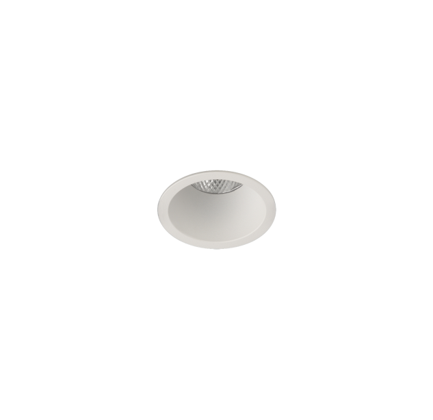 Kidal Įleidžiamas %D849mm Tekstūruotas baltas, LED COB 4,5W 4000K 585lm, CRI90 CL.II IP44/IP20, Dim. DALI/Push, MULTI-PACK, ON-DEMAND **