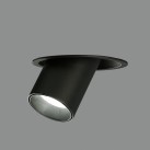 Gina Recessed 3874 Tekstūruota juoda, LED GU10 8 W, CL.II, reguliuojama