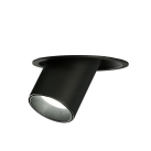 Gina Recessed 3874 Tekstūruota juoda, LED GU10 8 W, CL.II, reguliuojama