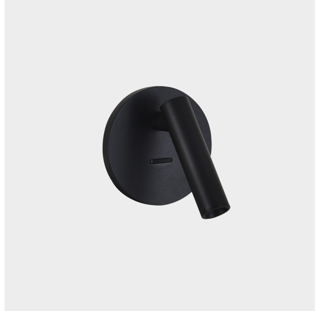 Atria MINI Recessed 16/3925 Tekstūruota juoda, LED 3 W 3000 K 285 lm, CRI90 CL.I, integruota LED, su jungikliu, reguliuojama