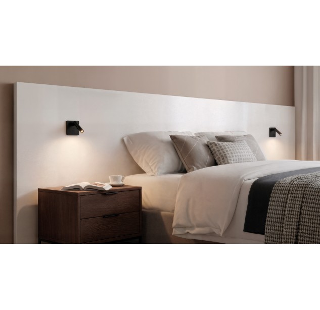 Atria MINI SQUARE Įleidžiamas 16/3925  Bronza, LED 3W 3000K 285lm, CRI90 CL.I, Integruotas LED, Su jungikliu, Reguliuojamas