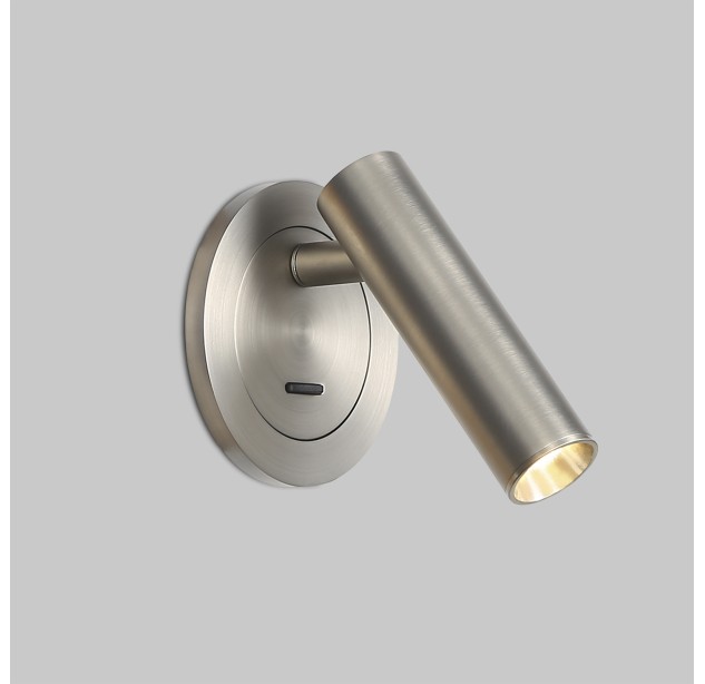 Atria Recessed 16/3925 matte nickel, LED 3 W, 3000 K, 285 lm, CRI 90, CL.I, integrated LED, with switch, dimmable