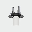 Parma Recessed Matte Black, LED E27 15W, CL.II IP44, be stiklinio gaubto