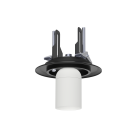 Parma Recessed Matte Black, LED E27 15W, CL.II IP44, be stiklinio gaubto