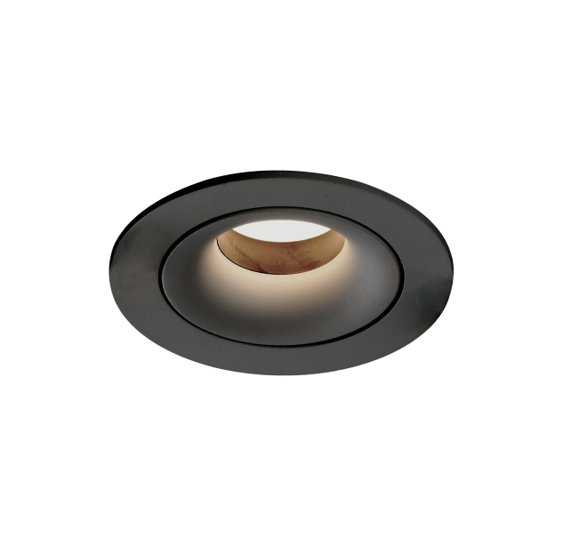 Musca Recessed 3947/11 Tekstūruota juoda, LED GU10 8 W, CL.II