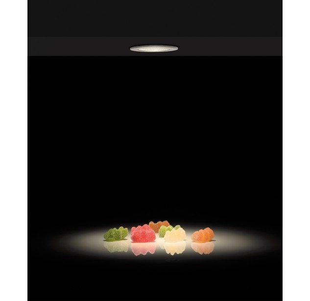 Dot Recessed 3949/4 White, LED 3 W, 3000 K, 245 lm, CRI 90, CL.II, IP40/IP20