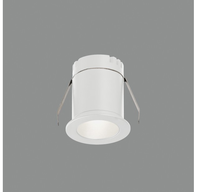 Dot Recessed 3949/4 White, LED 3 W, 2700 K, 245 lm, CRI 90, CL.II, IP44/IP20
