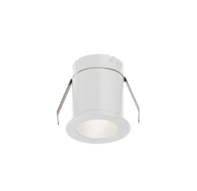 Dot Recessed 3949/4 White, LED 3 W, 2700 K, 245 lm, CRI 90, CL.II, IP44/IP20