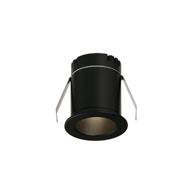 Dot Recessed 3949/4 Juodas, LED 3 W 2700 K 245 lm, CRI90 CL.II IP44/IP20