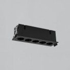 Nematomas įleidžiamas 3980/147 tekstūruotas juodas, LED 12 W 3000 K 850 lm, CRI90 CL.II, integruotas LED, dim. Triac, ON-DEMAND **