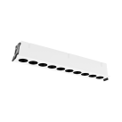Nematomas įleidžiamas 3980/280 tekstūruotas baltas, LED 24 W 3000 K 1790 lm, CRI90 CL.II, integruotas LED, dim. Triac, ON-DEMAND **