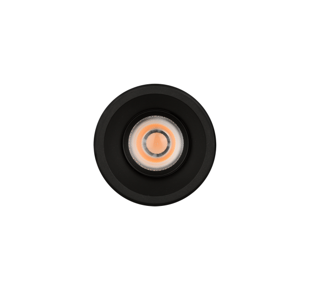 Move Recessed 3984/8 Circular Textured Black, LED COB 12 W, 1305 lm, CRI 90, CL.II, IP44/IP20, 2700–3000 K, slankusis jungiklis, dimeriavimas, DALI/Push, MULTI-PACK