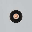Move Recessed 3984/8 Circular Textured Black, LED COB 12 W, 1425 lm, CRI 90, CL.II, IP44/IP20, 3000 K–4000 K, slankusis jungiklis, dim. triakas, MULTI-PACK