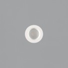 Saugus įleidžiamas %D892 mm tekstūruotas baltas, LED COB 7 W 805 lm, CRI90 CL.II IP65/IP20, 3000 K–4000 K slankusis jungiklis, dim. triakas, MULTI-PACK, ON-DEMAND **
