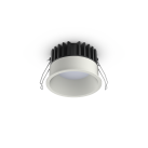 Tech Recessed %D8100mm Tekstūruotas baltas, LED 11W 1560lm, CRI90 CL.II IP65/IP20, 3000K-4000K Slankusis jungiklis, Dim. Triac, Mikroprizminis difuzorius, MULTI-PACK, ON-DEMAND **