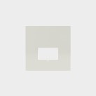 Sign Recessed 4037 Square White, LED 1,5 W, 34 lm, CRI80 CL.II, integruotas LED, 2700 K–3000 K–4000 K slankusis jungiklis, MULTI-PACK