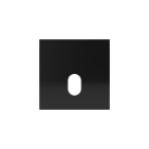 Sign Recessed 4037 Oval Black, LED 1.5 W 44 lm, CRI80 CL.II, integrated LED, 2700 K–3000 K–4000 K dimmer switch, MULTI-PACK