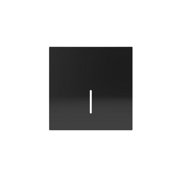 Sign Recessed 4037 Line Black, LED 1.5 W, 18 lm, CRI80 CL.II, integrated LED, 2700 K–3000 K–4000 K dimmer switch, MULTI-PACK