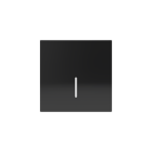 Sign Recessed 4037 Line Black, LED 1.5 W, 18 lm, CRI80 CL.II, integrated LED, 2700 K–3000 K–4000 K dimmer switch, MULTI-PACK