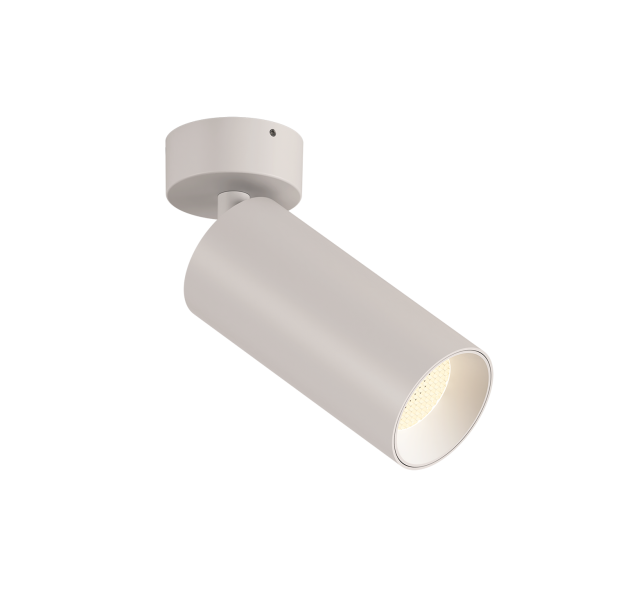 Pipe Spotlight 3986 Tekstūruotas baltas, LED COB 12 W 4000 K 1550 lm, CRI90 CL.I, integruotas LED, dim. DALI/Push, reguliuojamas, ON-DEMAND **