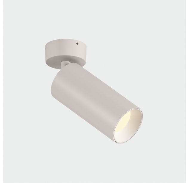 Pipe Spotlight 3986/60 %D860x130 mm Tekstūruota balta, LED GU10 8W, CL.I, reguliuojamas