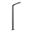 „Zen Path Light 2038“ tekstūruotas antracitas, LED 10 W, 3000 K, 720 lm, CRI 90, CL.I, IP65, integruotas LED