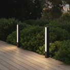 Adhara Path Light 2080 tekstūruotas antracitas, LED 6 W, 3000 K, 830 lm, CRI 80, CL.I, IP65, integruotas LED