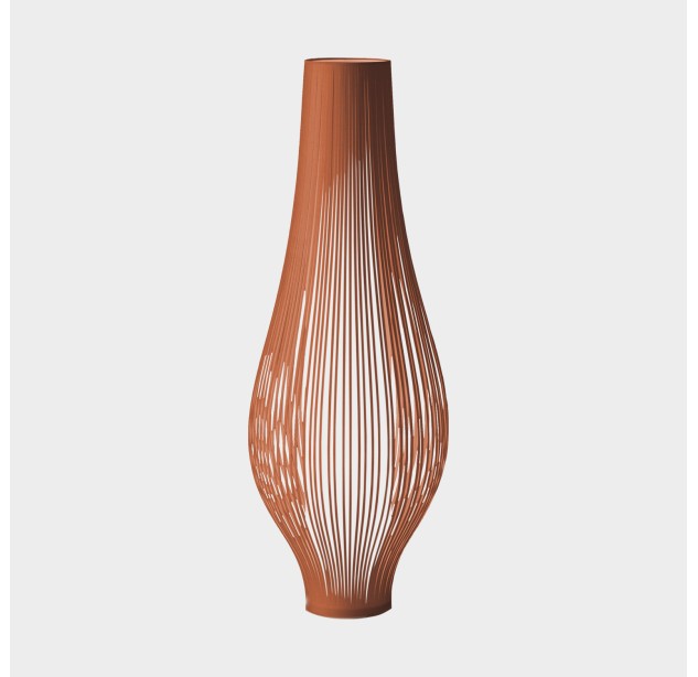 Mirta Stovinis šviestuvas 3054/135 Terakota, LED E27 3x15W, CL.II, Kabelinis jungiklis, MULTI-PACK