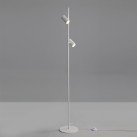 Gina toršeras 3874 tekstūruotas baltas, LED GU10 2x8W, CL.II, reguliuojamas, MULTI-PACK