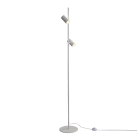 Gina toršeras 3874 tekstūruotas baltas, LED GU10 2x8W, CL.II, reguliuojamas, MULTI-PACK