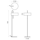 „Clip“ toršeras 8178, tekstūruotas baltas, LED E27 15 W, CL.II, DAUGIAU PAKETAS