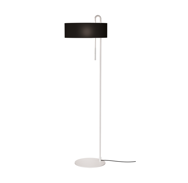 „Clip“ toršeras 8178, tekstūruotas, baltas/juodas, LED E27 15 W, CL.II, DAUGIAU PAKETAS