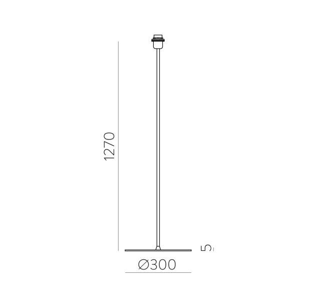 Stilo toršeras 8202 Tekstūruotas baltas, LED E27 15 W, CL.II, be gaubto, MULTI-PACK