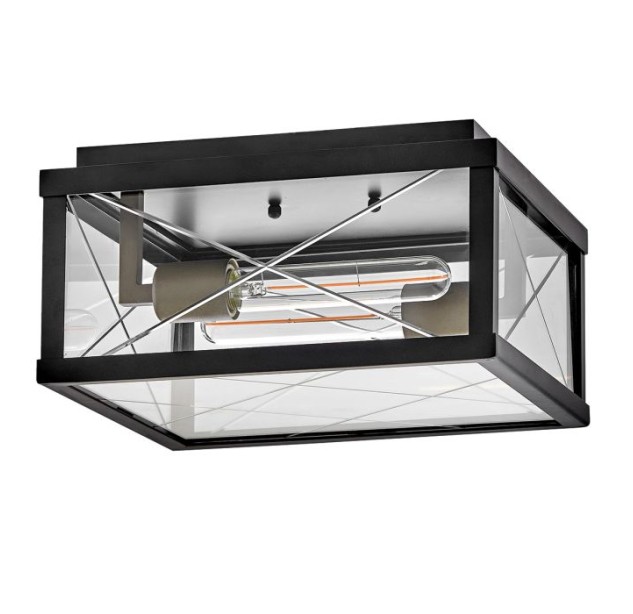Lubinis lauko šviestuvas MONTE 40W E27 HK-MONTE-F-BK