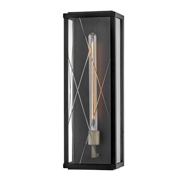Sieninis lauko šviestuvas MONTE 60W E27 HK-MONTE-L-BK Sieninis lauko šviestuvas MONTE 60W E27 HK-MONTE-L-BK