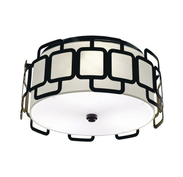 Lubinis šviestuvas SABINA 60W E27 HK-SABINA-3F-BK Lubinis šviestuvas SABINA 60W E27 HK-SABINA-3F-BK