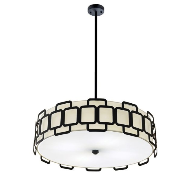 Pakabinamas šviestuvas SABINA 60W E27 HK-SABINA-4P-BK Pakabinamas šviestuvas SABINA 60W E27 HK-SABINA-4P-BK