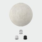 Pipe SLIM stiklinis gaubtas %D8200mm Hazy White