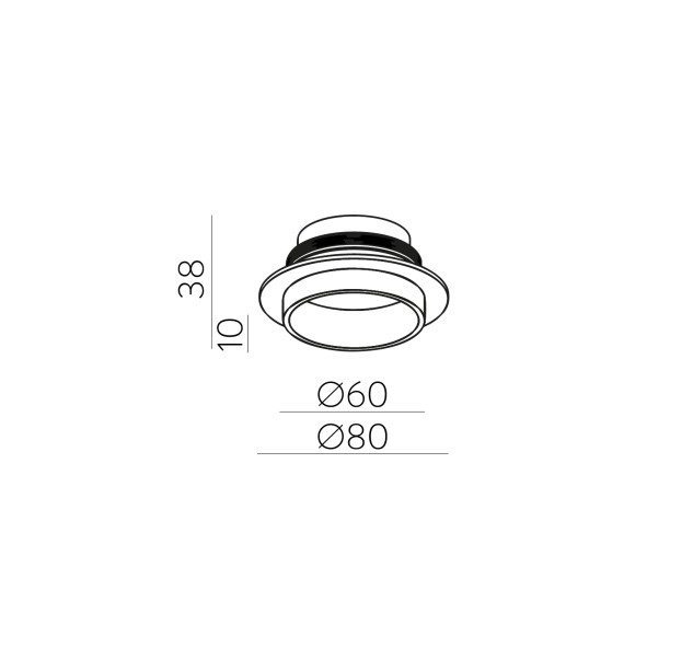 Vamzdis 3986 Akustinių plokščių laikiklis %D860 mm Tekstūruotas juodas