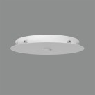 Apvalus daugiafunkcinis pagrindas %D8400 mm su 3/5 lizdais Tekstūruota balta