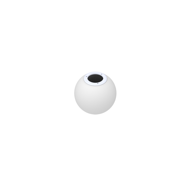„Parma Glass“ gaubtas %D8180 mm Opalas