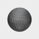 Parma stiklinis gaubtas %D8180mm Fum%E9