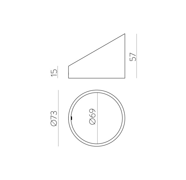 Antiglare Beacon Nox 2092/7 Tekstūruotas antracitas