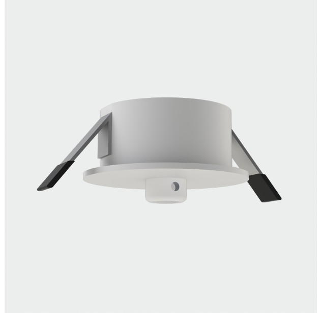 Vamzdžių komplektas, įleidžiamas į sieną, %D860 mm, tekstūruotas baltas, be apšvietimo